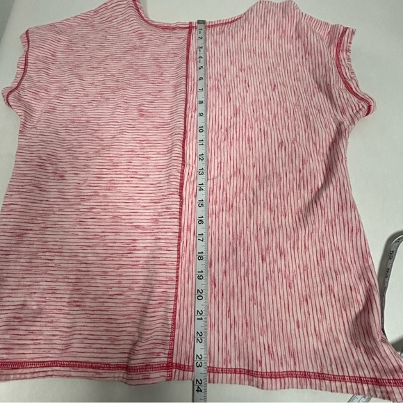 2 for$15 Talbots Sporty Striped Short Sleeve Tee - Picture 8 of 11